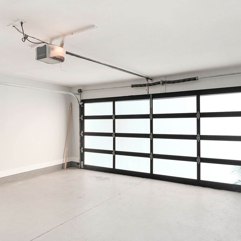 Remodeled garage converted into finished living space